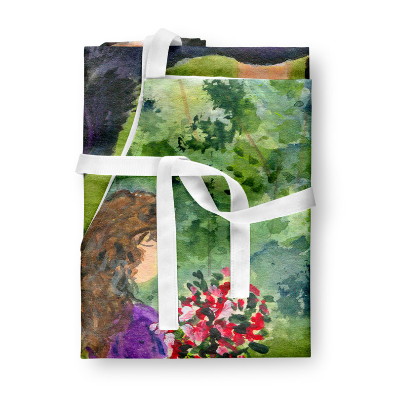 No Pattern Bib Apron