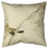 Coussin de sol en aquarelle à motif d’oiseaux et de fleurs de Japon rétro