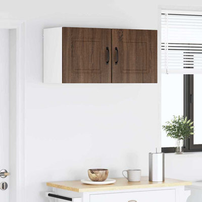 Vidaxl Kitchen Wall Cabinet Black 40 X 31 X 40 Cm Engineered Wood