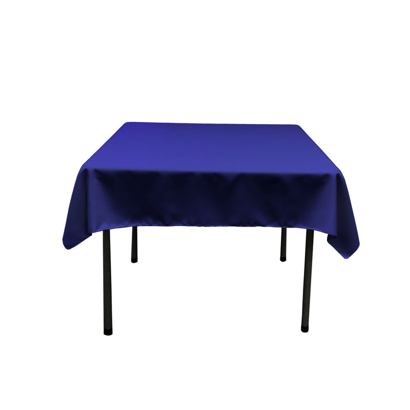 Solid Color Square Tablecloth - Basics by Wayfair™, Royal, 58" Square