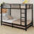 Metal Bunk Bed With Trundle-1481076146