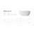 Free Standing Tub 59" x 30" Deep Soaking Bath Tub  Acrylic Freestanding Bathtub J25 Stand Alone Tub