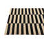 Tapis noir et blanc Orta
