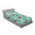 Turquoise, brun pastel / floral est en rupture de stock sélectionné