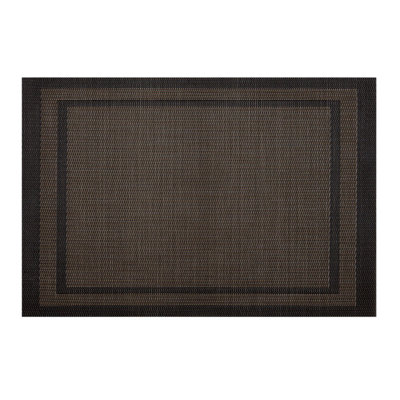 Nurten Polyester No Pattern Rectangle Placemat