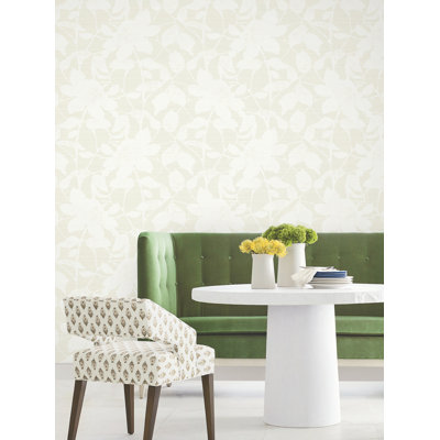 Solange Dove Botanical Wallpaper