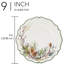 Ensemble de 4 assiettes à salade 9 "Winters Forest