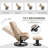 Faux Leather Massage Chair with Ottoman,wood-381939161