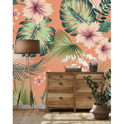 Bilbrey Peel & Stick Floral Tile