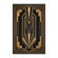 Tapis gris doux et moelleux à motif abstrait moderne et contemporain Feeney New Years-1797276909