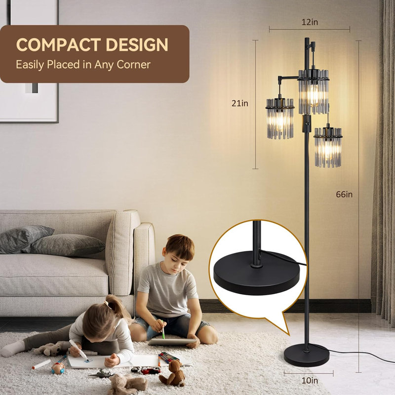 Adjustable Glass Upright High Light