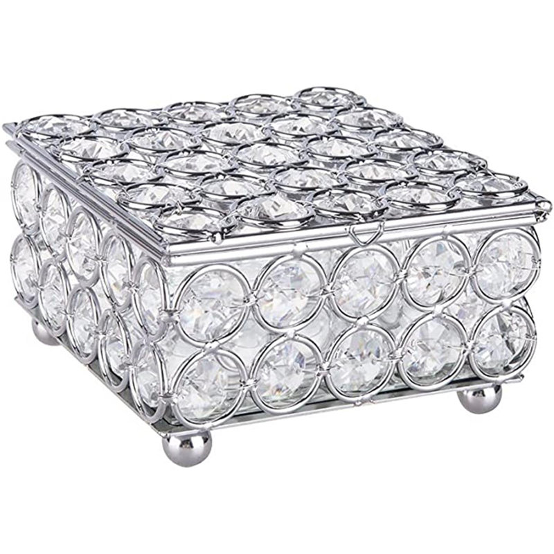 Boîte à bijoux en cristal