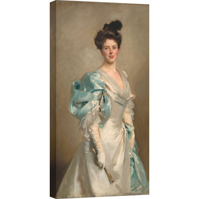Mary Crowninshield Endicott Chamberlain by John Singer Sargent - Wrapped Canvas Print