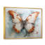 «Chemisier Orange White Butterflys Butterflys Flight I», reproduction sur toile-999339486-1000130750