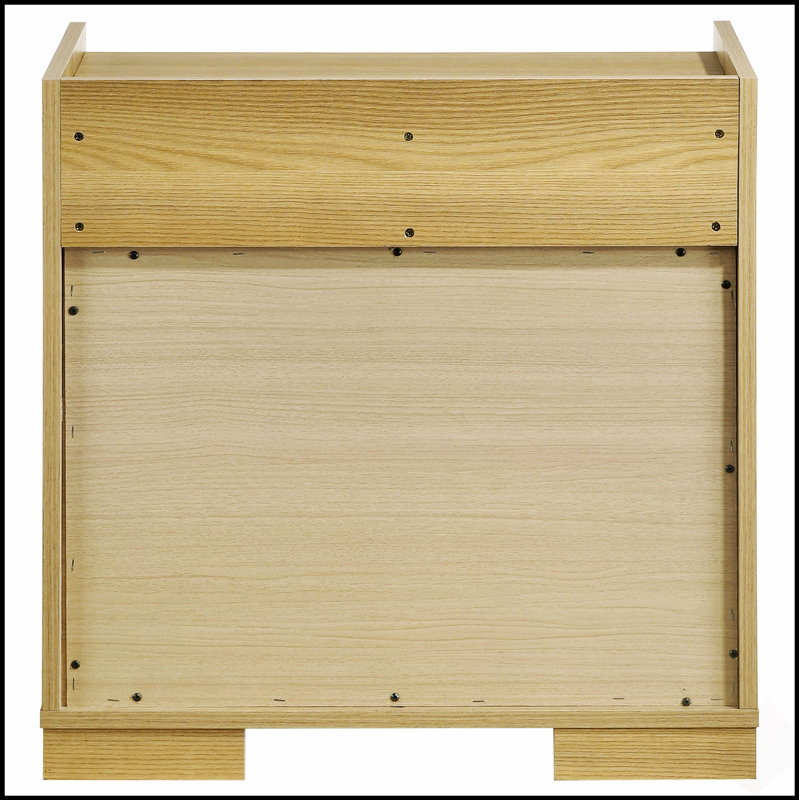 Table de chevet à 2 tiroirs Lincoln avec finition durable et beaucoup de rangement, parfaite pour les chambres à coucher modernes.