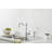 Opulence Single Handle Deck Mount Standard Kitchen Faucet with Side Spray-17539089