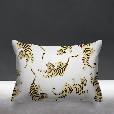 Outdoor Reversible Throw Pillow