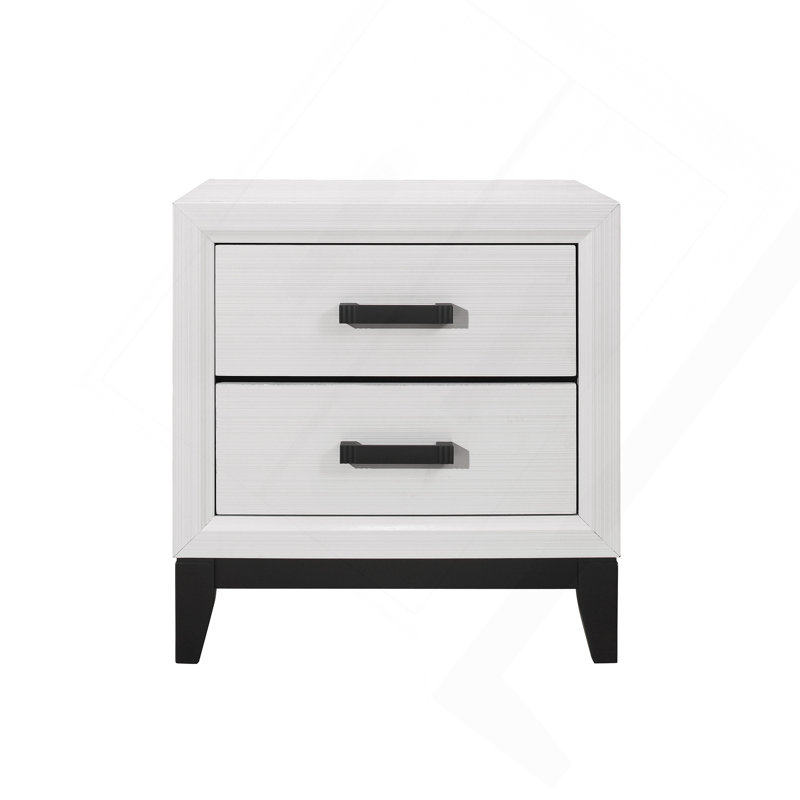 White Nightstand, White