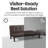 Armaquis Twin 66'' Faux Leather Convertible Sofa-1806124479