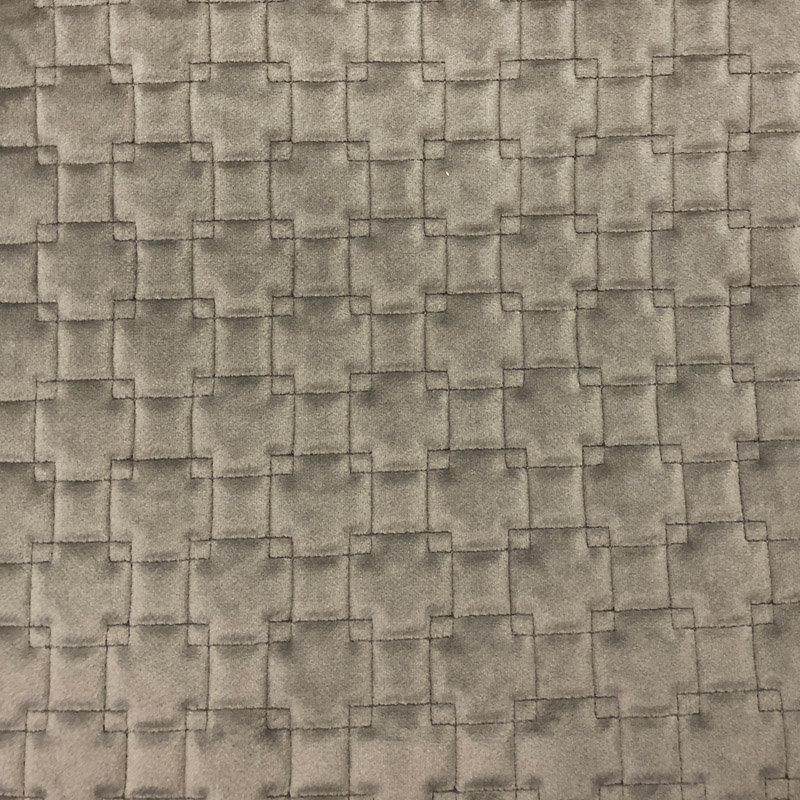 Quilt Velvet | Kerry Fabric_KERRY, Gray