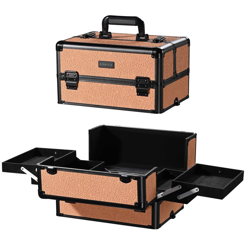 Organisateur de maquillage Byootique 4in1, Corail rococo
