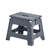 1 - Step Plastic Lightweight Folding Step Stool-24441981