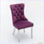 Chaise de salle à manger rembourrée Kalana-214991027-214991028
