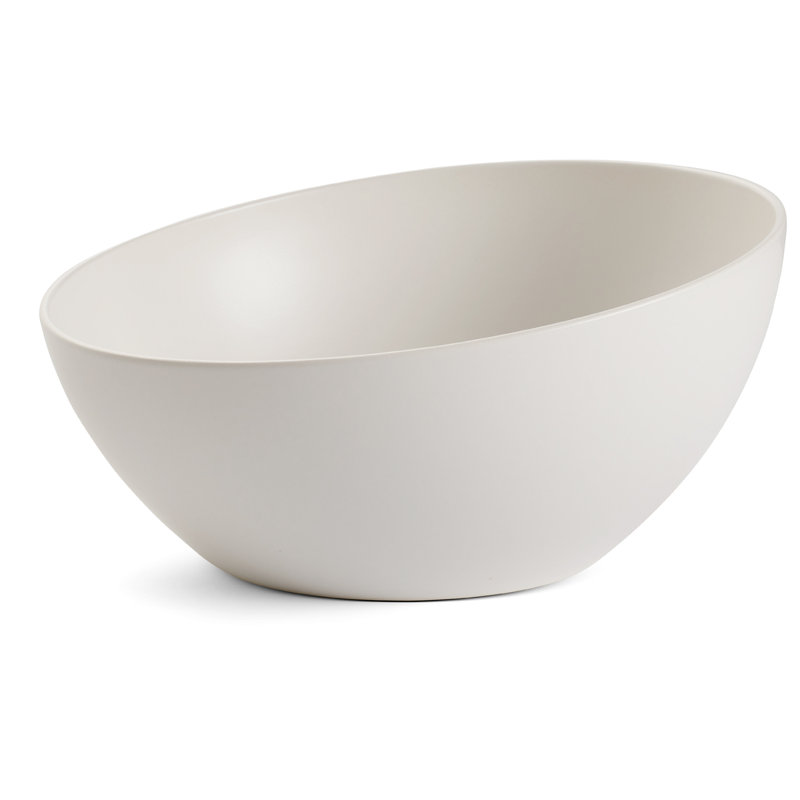 24 oz. Nambé Orbit Bol de service, Blanc