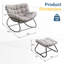 Chaise berçante de patio avec repose-pieds-1547069851