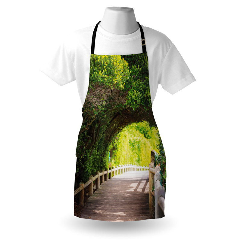 No Pattern Bib Apron