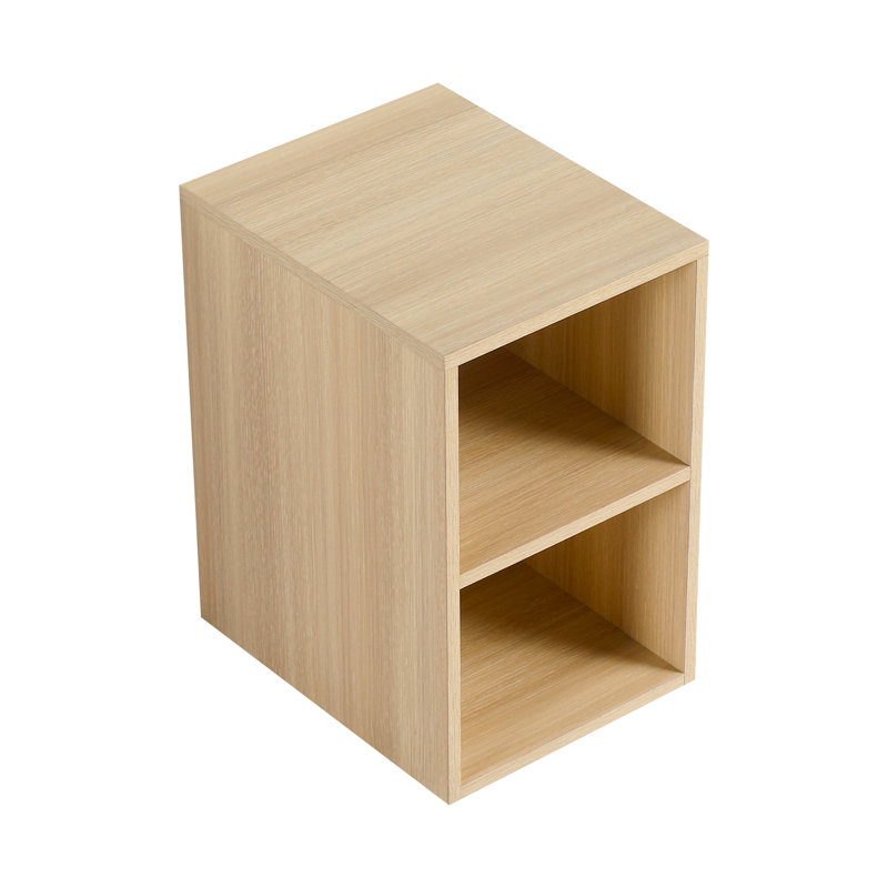 Étagère de rangement de salle de bain murale 12 "avec compartiments ouverts Maloa