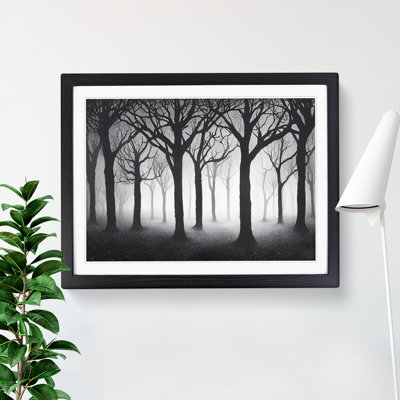Contoured Forest - Framed Print