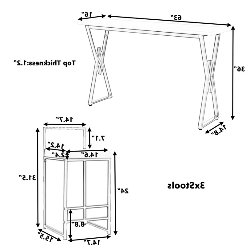Merck 36.02'' Console Table