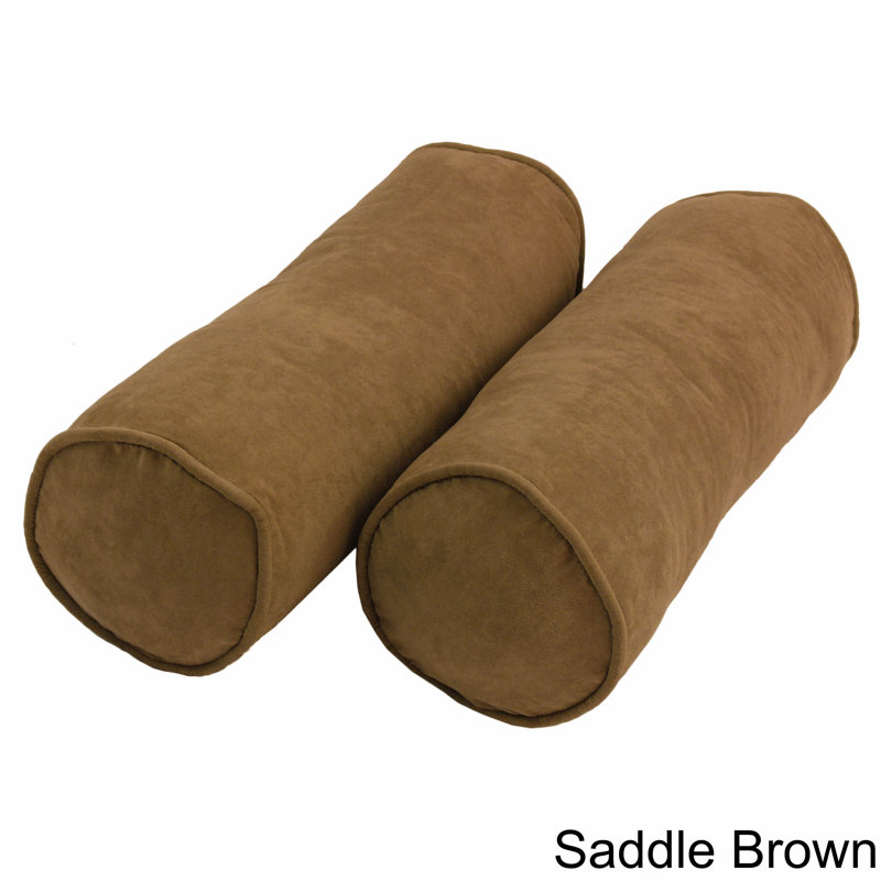  Bolster Pillow, Saddle Brown