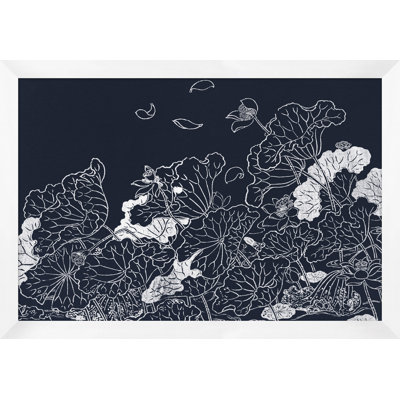 Wood Block Nature Impression 4 Print