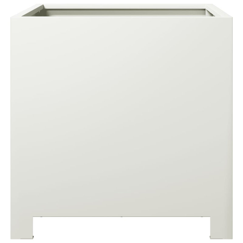 Planter Box, 40cm H x 40cm W x 40cm D, White