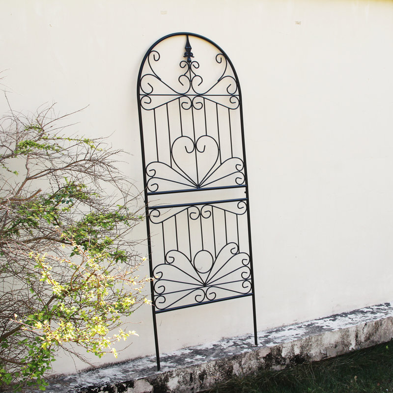  59" H X 22" W Iron Lattice Panel Trellis 1 Pack