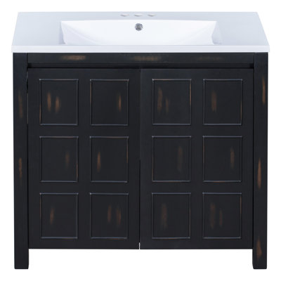 Modern Bathroom Vanity With USB Charging And Ample Storage