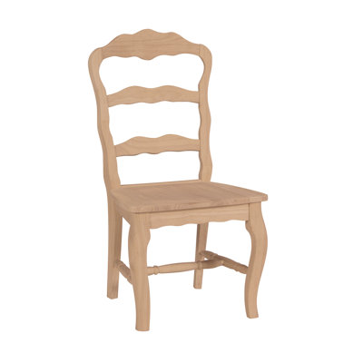 18'' H Solid Wood Side Chair