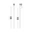 SYNTHESI Aluminium Wallchiere