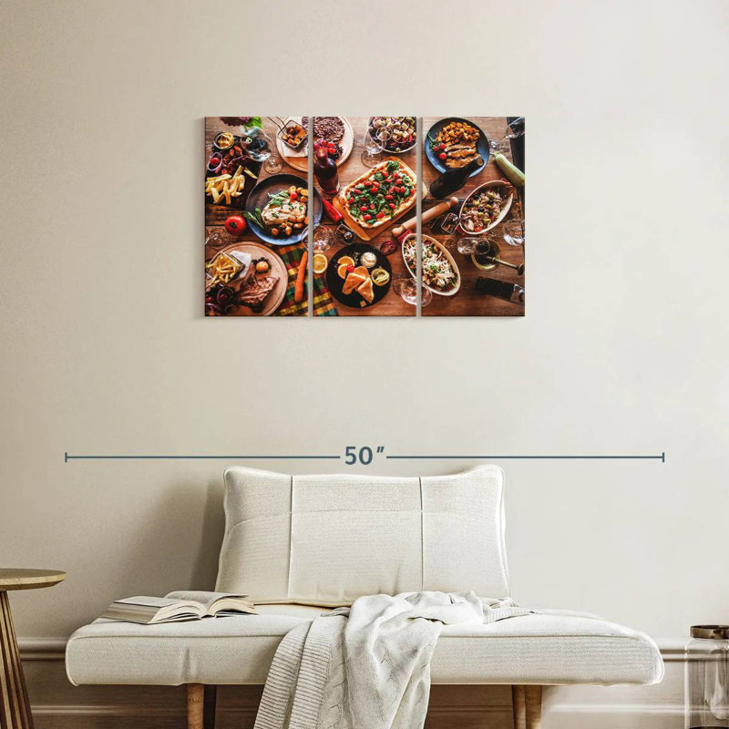 Yarlin Food Feast, 20" H x 33" W