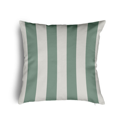 Lysette Striped Square Cushion