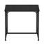 31,5 po Bureau large et pliable pour petits espaces, aucun assemblage requis, noir