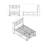 Civic Grey Full Storage Bed-251325309
