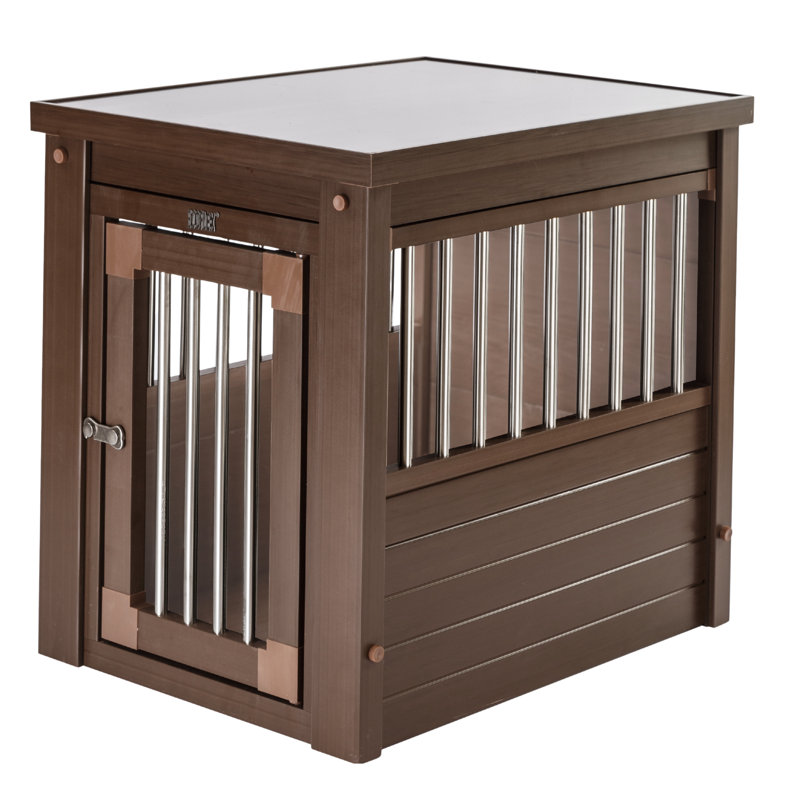 Caisse pour chien Southwick ECOFLEX, Brun roux, Petite (H 22 po x l 18,1 po x P 23,6 po)