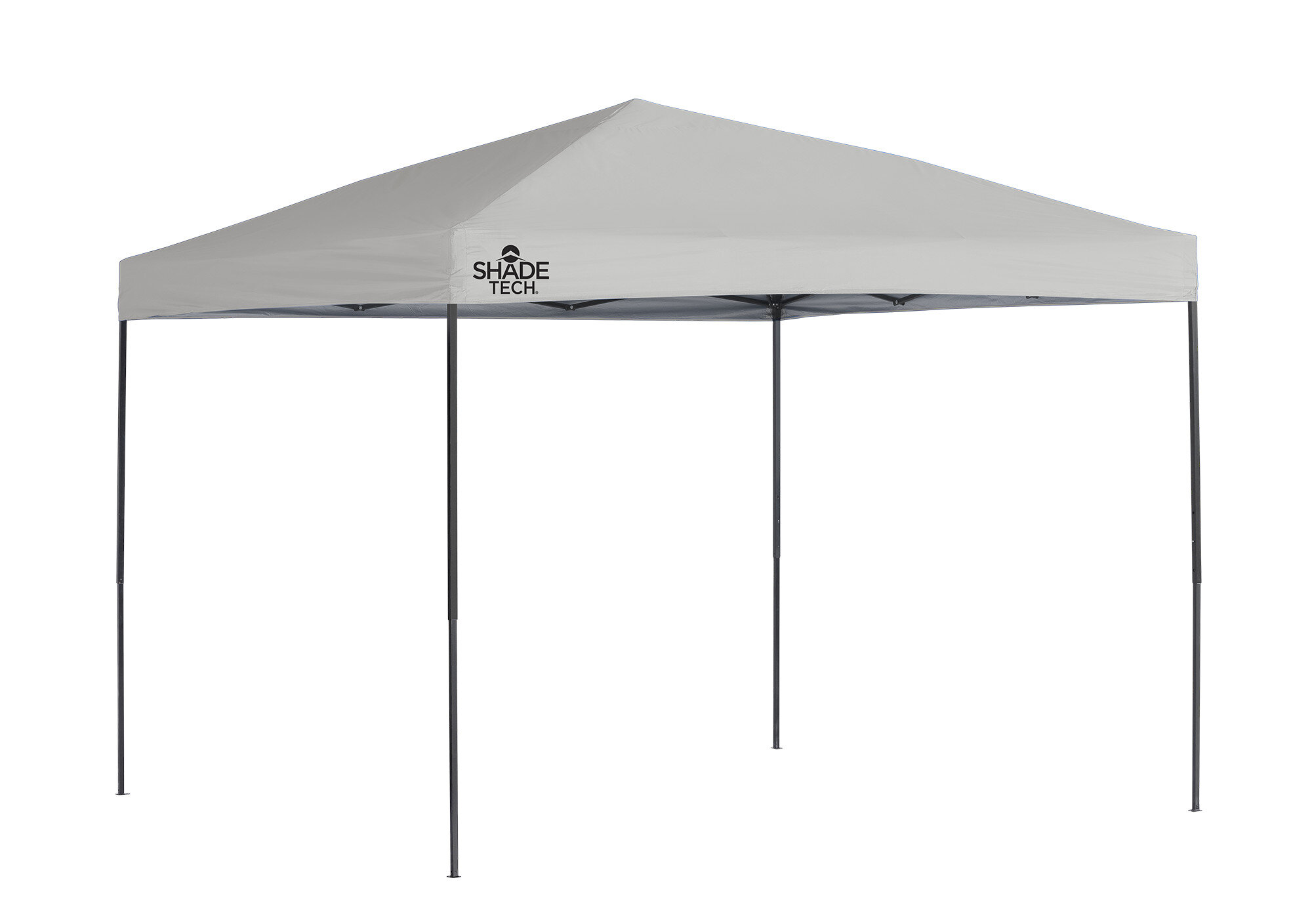 Shade Tech ST100 10 X 10 Ft. Straight Leg Canopy -Grey