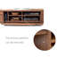 Meuble télé au sol en noyer noir-1155941320
