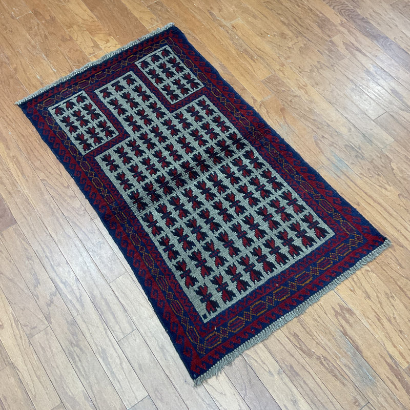  Handmade Prayer Wool Rug