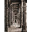 At The Temple, India (BW) by Marc Moreau - Wrapped Canvas Print-1476849672