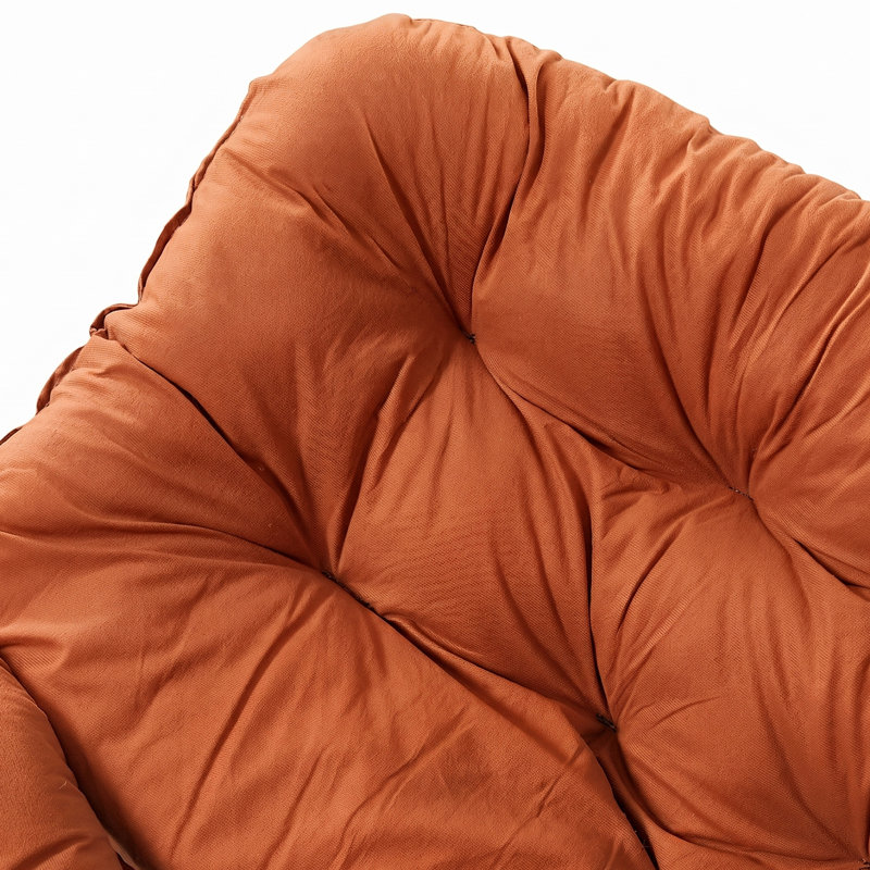 Iron Rocking Chair, Orange